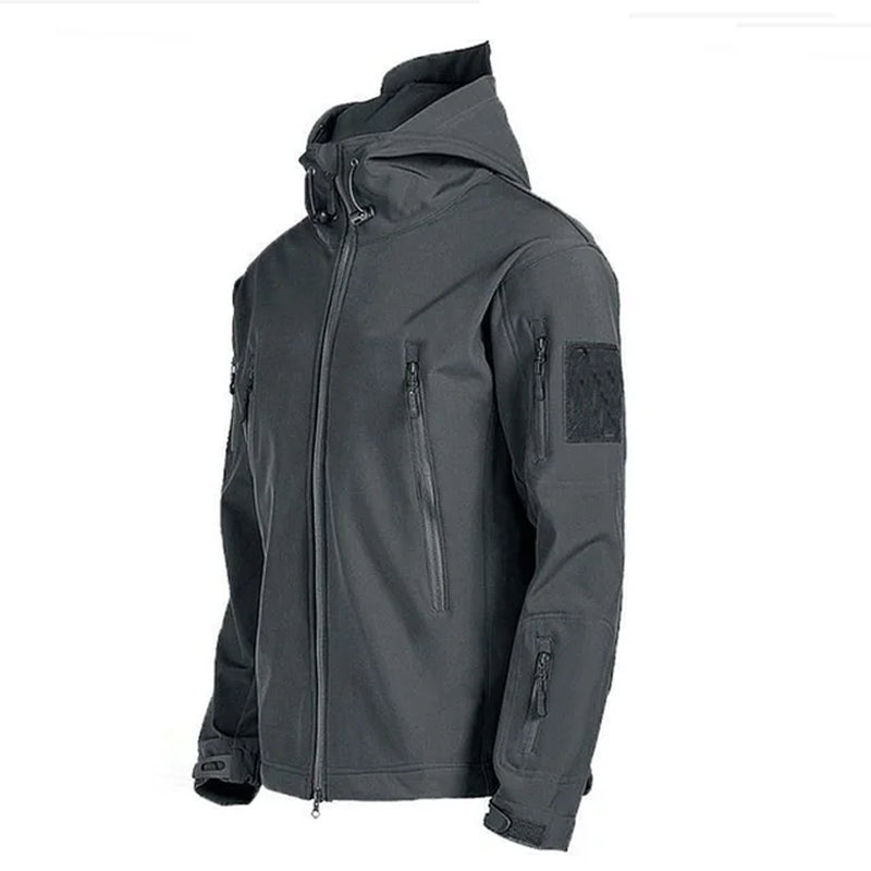 Winter Autumn Tactical Jacket Suit Men Army Softshell Tactical Waterproof Jackets Fishing Hiking Camping Climbing Fleece Jacket