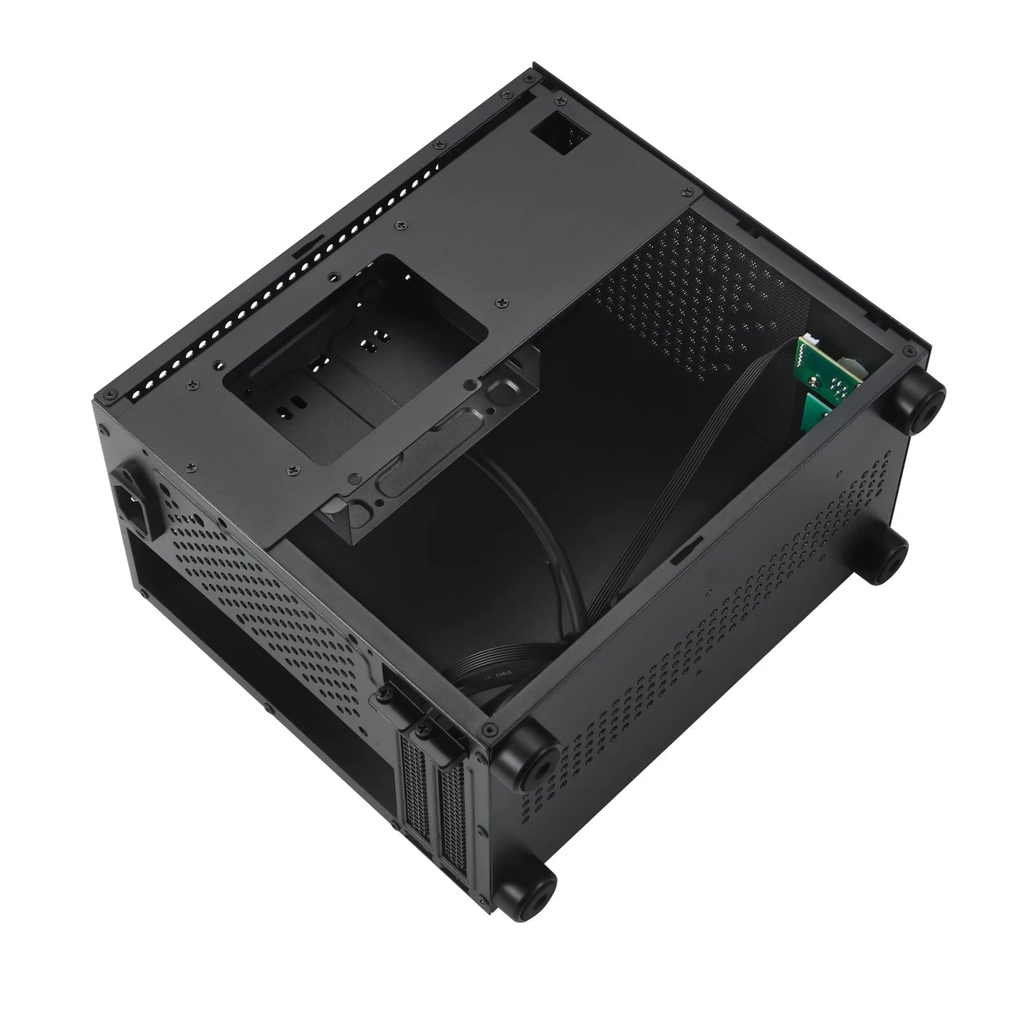 SGCC Portable Desktop Computer Mini Case SFF Small Form Factor Mini-Itx Computer Case