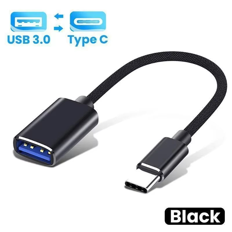 Universal Usb to Type C Adapter for Mobile Mini Type-C Jack Splitter Smartphone USB C Connectors OTG Converter Type-C