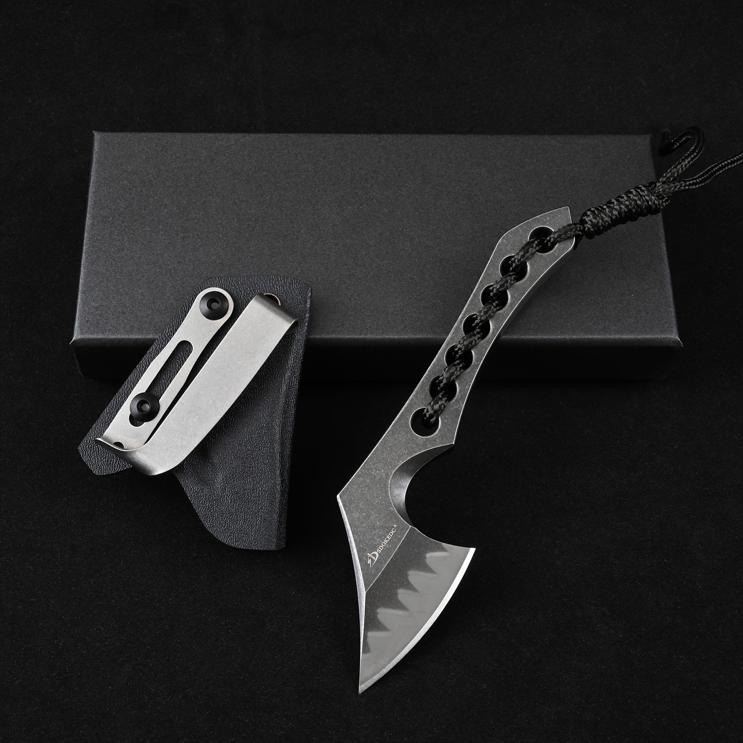 High Quality Mini Axe 9cr18mov Steel Fixed Blade Knife EDC Tool Small Knife Hiking Fishing