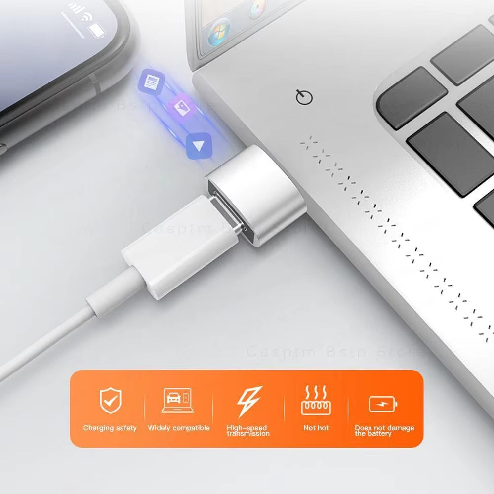 2PCS Charger Adapter for Iphone 14 13 12 11 Pro Max USB Type-C Adapter Type C USB-C Converter USB to Type C OTG Adapter Cables