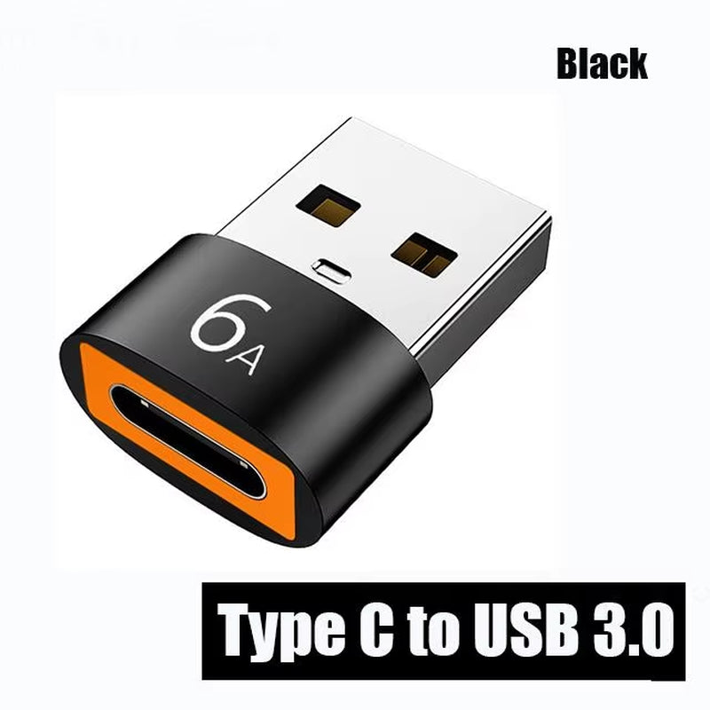 2PCS Charger Adapter for Iphone 14 13 12 11 Pro Max USB Type-C Adapter Type C USB-C Converter USB to Type C OTG Adapter Cables