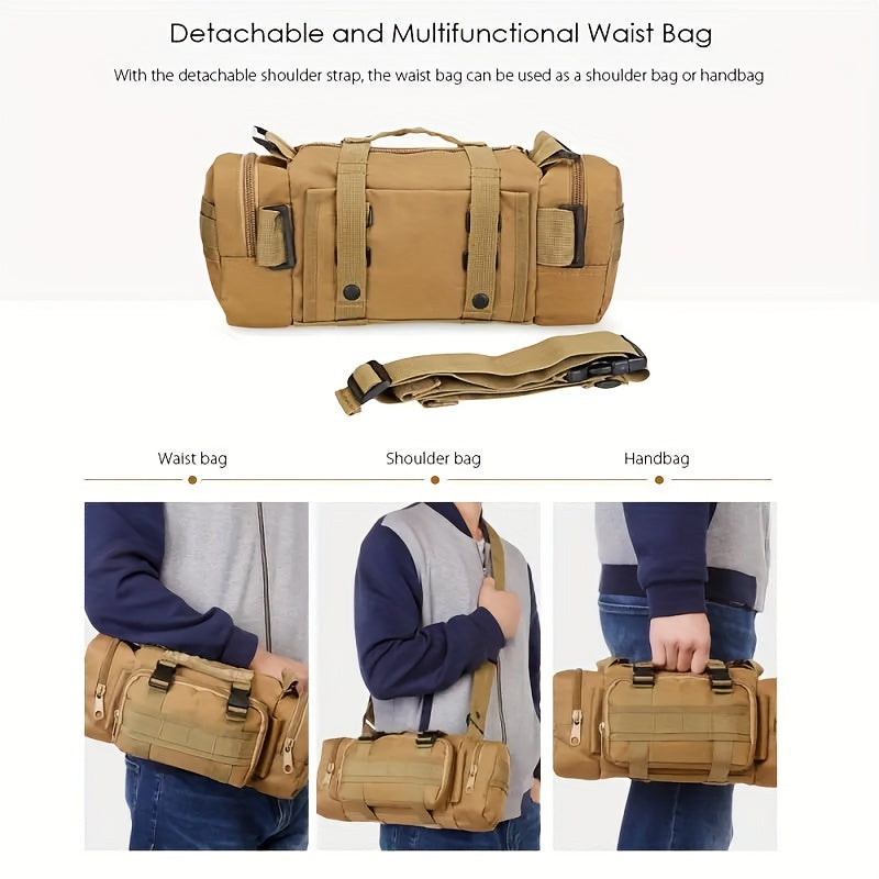 Outdoor Fishing High Quality Running Belt Camera Photography Tactical Bag Multifunctional 3P Magic Waist Pack