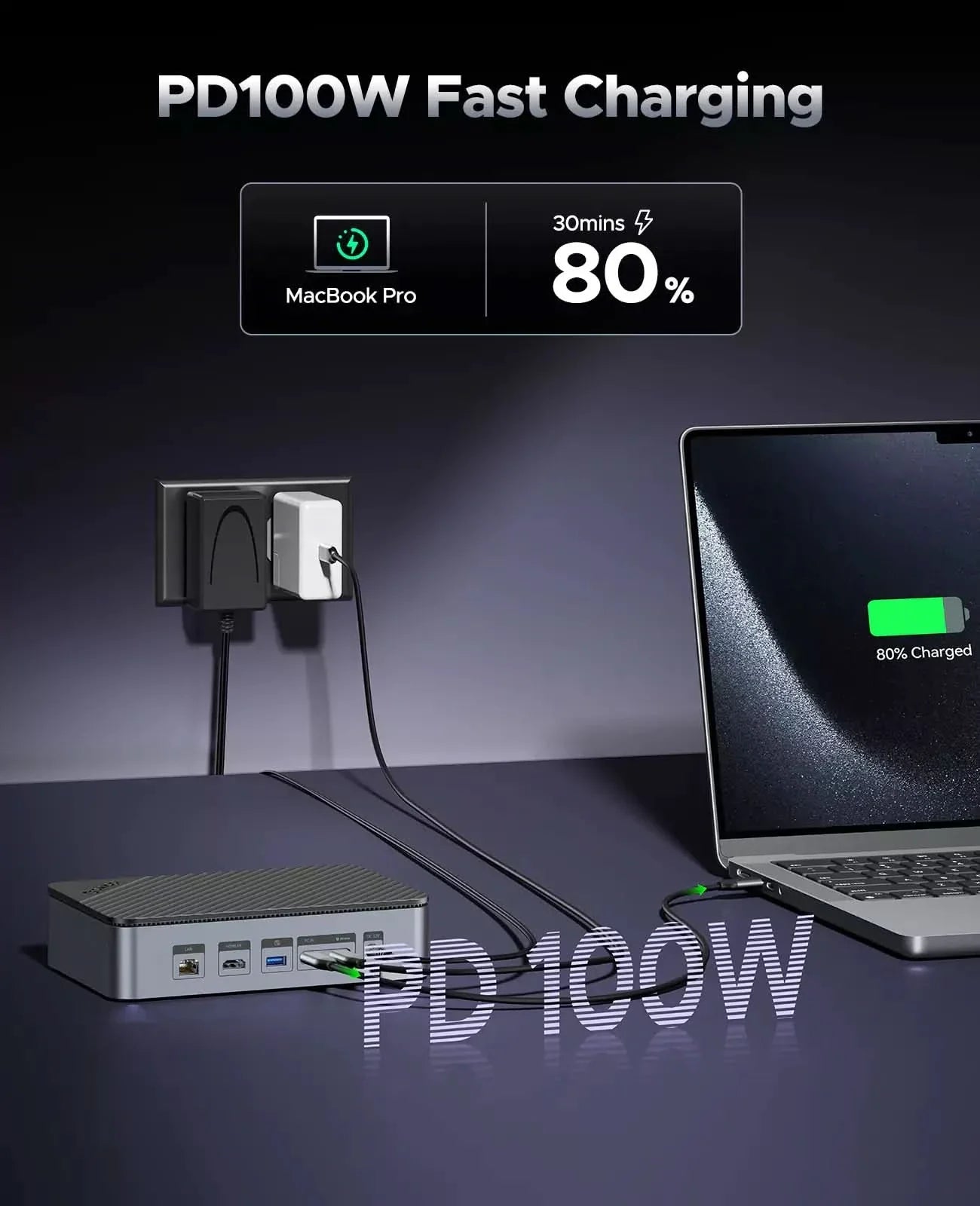 12-In-1 M.2 & Dual HDD/SSD Docking Station