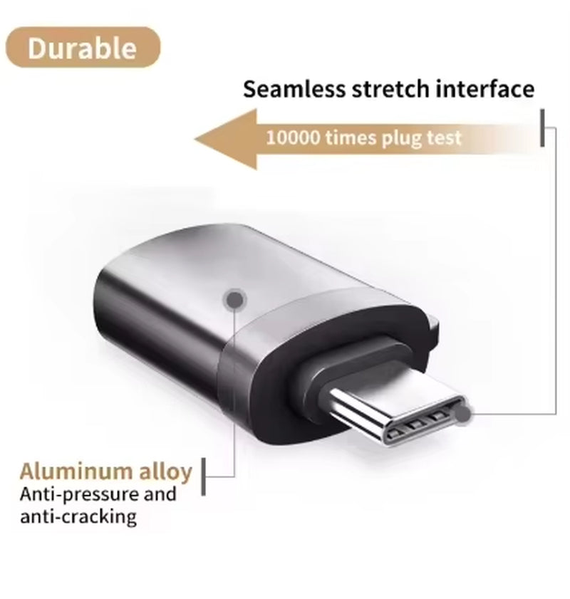 USB 3.0 Type C OTG Adapter Fast USB a to Type C Adapter for Xiaomi Huawei Mini USB Adapter Type-C OTG Cable Converter