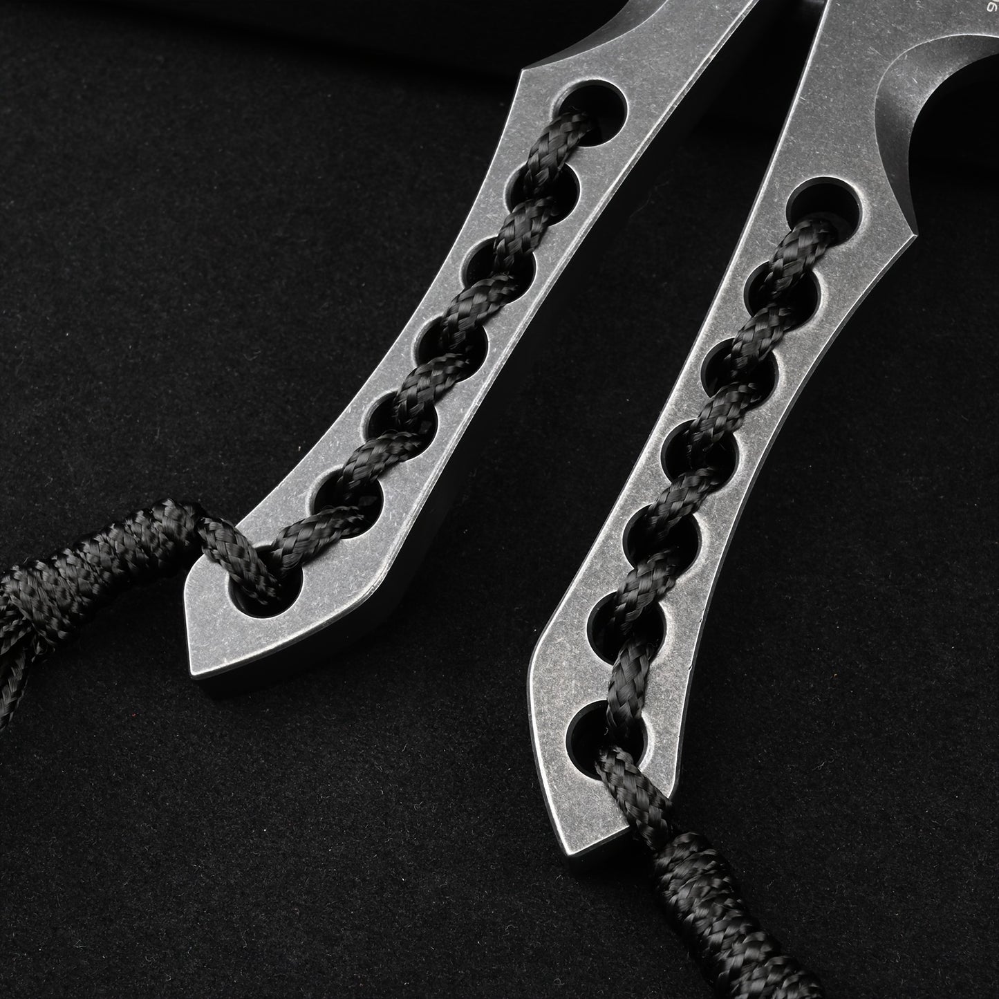 High Quality Mini Axe 9cr18mov Steel Fixed Blade Knife EDC Tool Small Knife Hiking Fishing