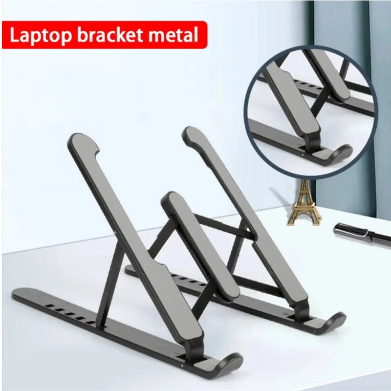 Laptop Stand Universal Computer Stand, Adjustable Angle Computer Stand, Stable, Portable and Foldable