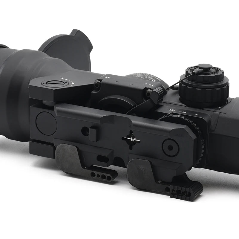 Tactical RifleScope NEW DR1.5-6x Fixed Dual Field of View Milspec Red Illmination Red Dot Sight Scope For Hunting with Killflash