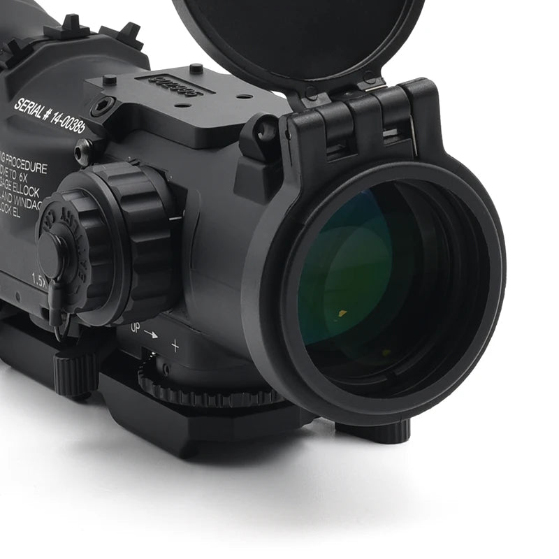 Tactical RifleScope NEW DR1.5-6x Fixed Dual Field of View Milspec Red Illmination Red Dot Sight Scope For Hunting with Killflash
