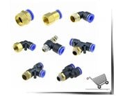 Reverse Osmosis 1/4 3/8 Hose Connection Quick Coupling 1/4 3/8 Stem L Straight Tee RO Water Aquarium Plastic Joint Pipe Fitting