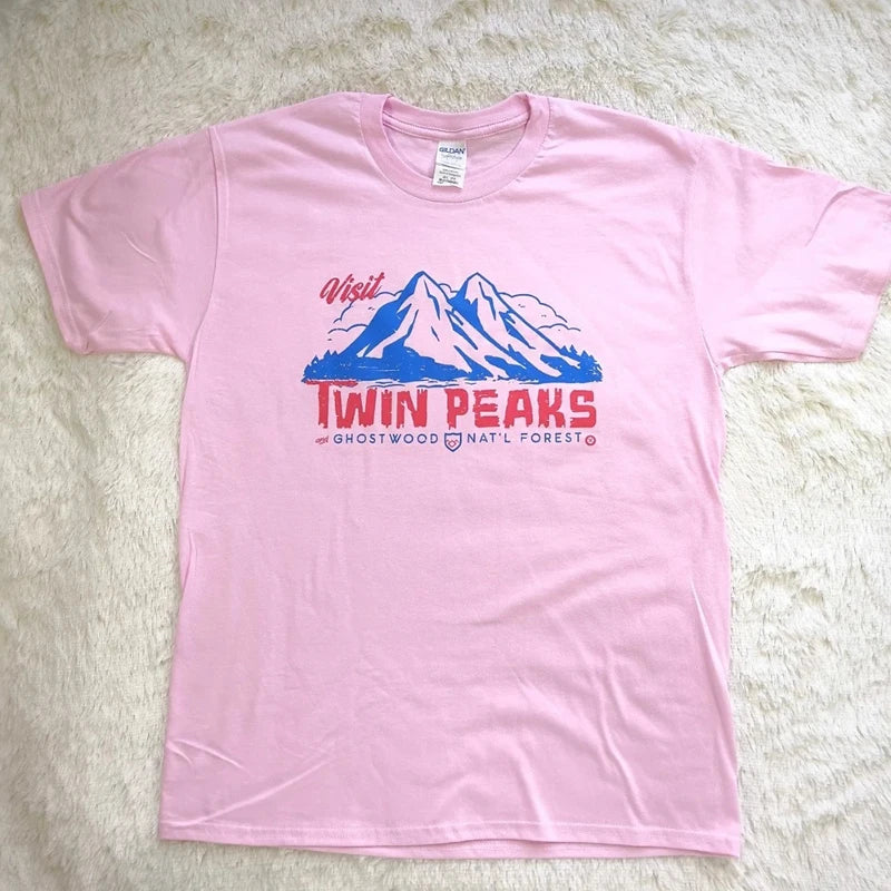 Twin Peaks Graphic T Shirts Women New Summer Harajuku Short Sleeve Tshirt O-neck Ladies T Shirt Streetwear Female Tops
