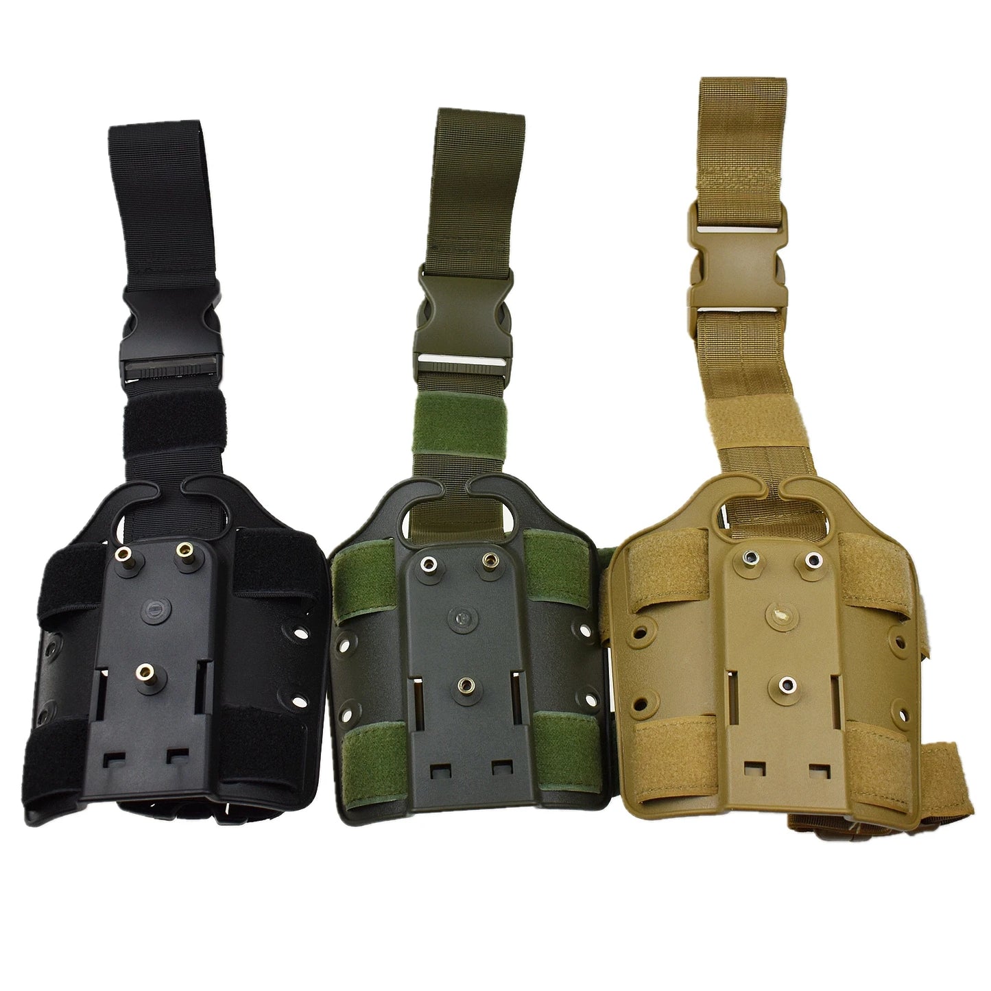 Tactical Drop Leg Platform for Pistol Holster Drop Leg Adapter Thigh Panel Paddle Airsoft Hunting Accessories