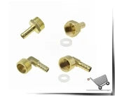 Reverse Osmosis 1/4 3/8 Hose Connection Quick Coupling 1/4 3/8 Stem L Straight Tee RO Water Aquarium Plastic Joint Pipe Fitting