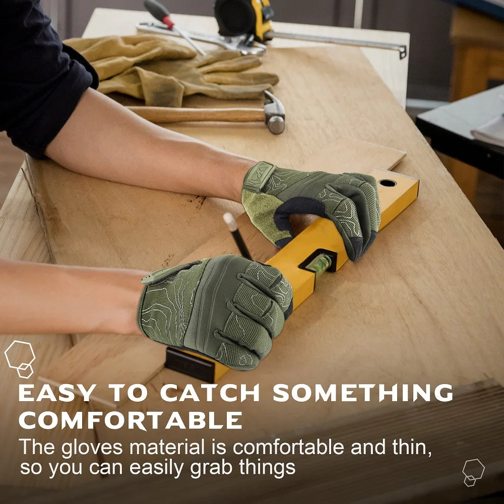 Tactical Gloves Full Finger Glove Touch Screen Driving Mittens Paintball Hunting Hiking Shooting Airsoft Cycle Working Men Glove