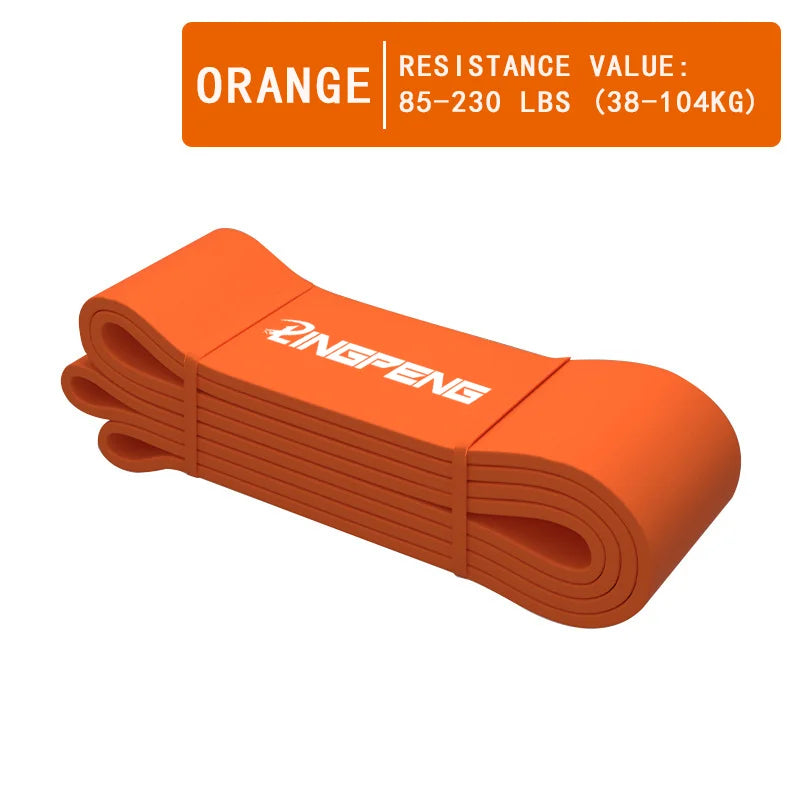 Gym Equipment Resistance Bands Elastic Fitness Bands Sport Exercise At Home Bodybuilding Rubber Leagues Portable Body Building