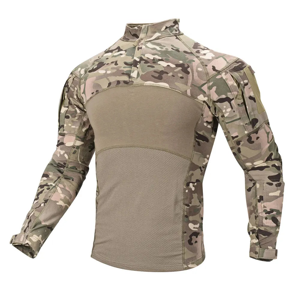 Tactical Frog Shirt Combat Uniform Long Sleeve Breathable Men's Outdoor Airsoft Hunting Sport Military Clothing SINAIRSOFT