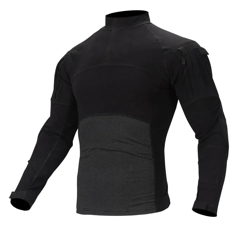 Tactical Frog Shirt Combat Uniform Long Sleeve Breathable Men's Outdoor Airsoft Hunting Sport Military Clothing SINAIRSOFT