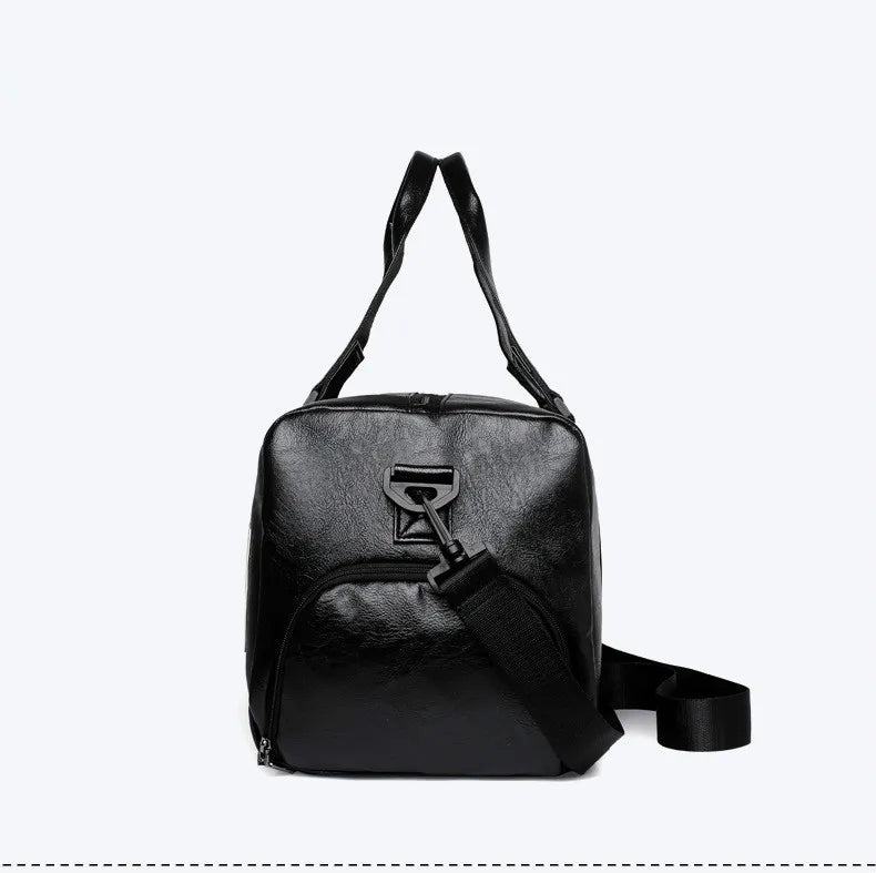 Gym Bag Leather Sport Bags Dry Wet Bags Men Training for Shoes Fitness Yoga Travel Luggage Shoulder Sac De Sport Bag weekend bag