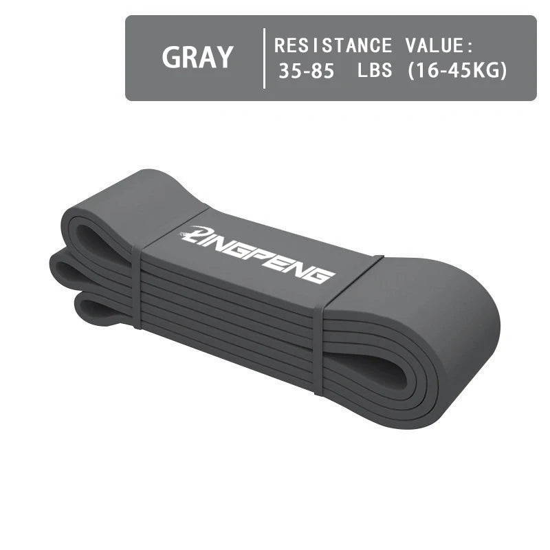 Gym Equipment Resistance Bands Elastic Fitness Bands Sport Exercise At Home Bodybuilding Rubber Leagues Portable Body Building