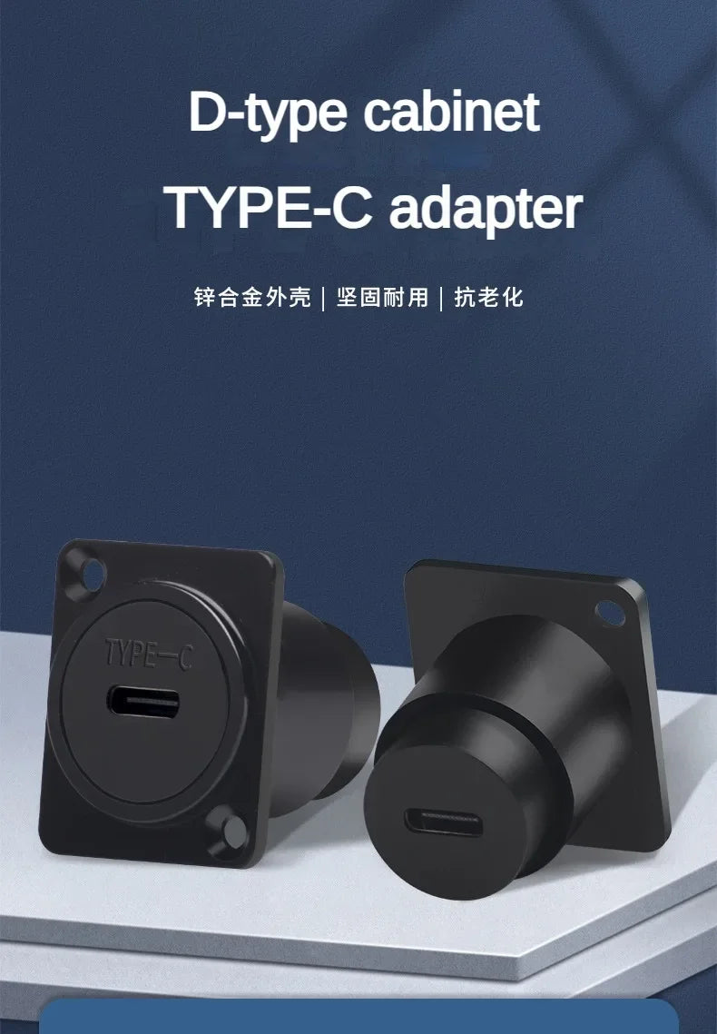 Type-c Round C-port USB connector 24pinz socket TYPE D data transmission charging fast