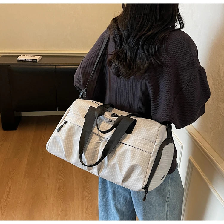 Outdoor bag picnic bag.Sports Gym Bag for Women Girls Travel Duffle Bag Lightweight Carry on Weekender Bag Overnight Bag Gifts