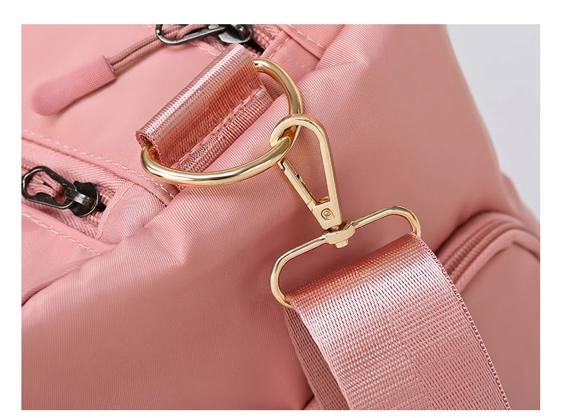 Gym Bag Men Women Training Fitness Swim Travel Luggage Handbag Yoga Shoulder Pack Shoes Storage Waterproof Dry Wet Separation