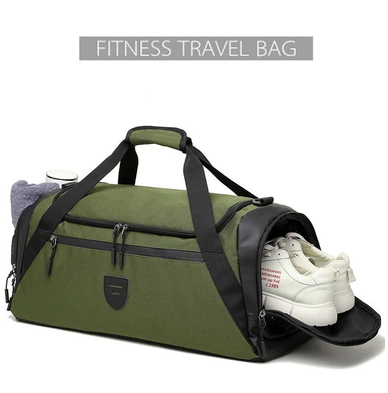 Outdoor Gym Bag For Men Women Dry Wet Separate Fitness Training Travelling Handbag Multifunction Sports Bags With Shoes XA260L