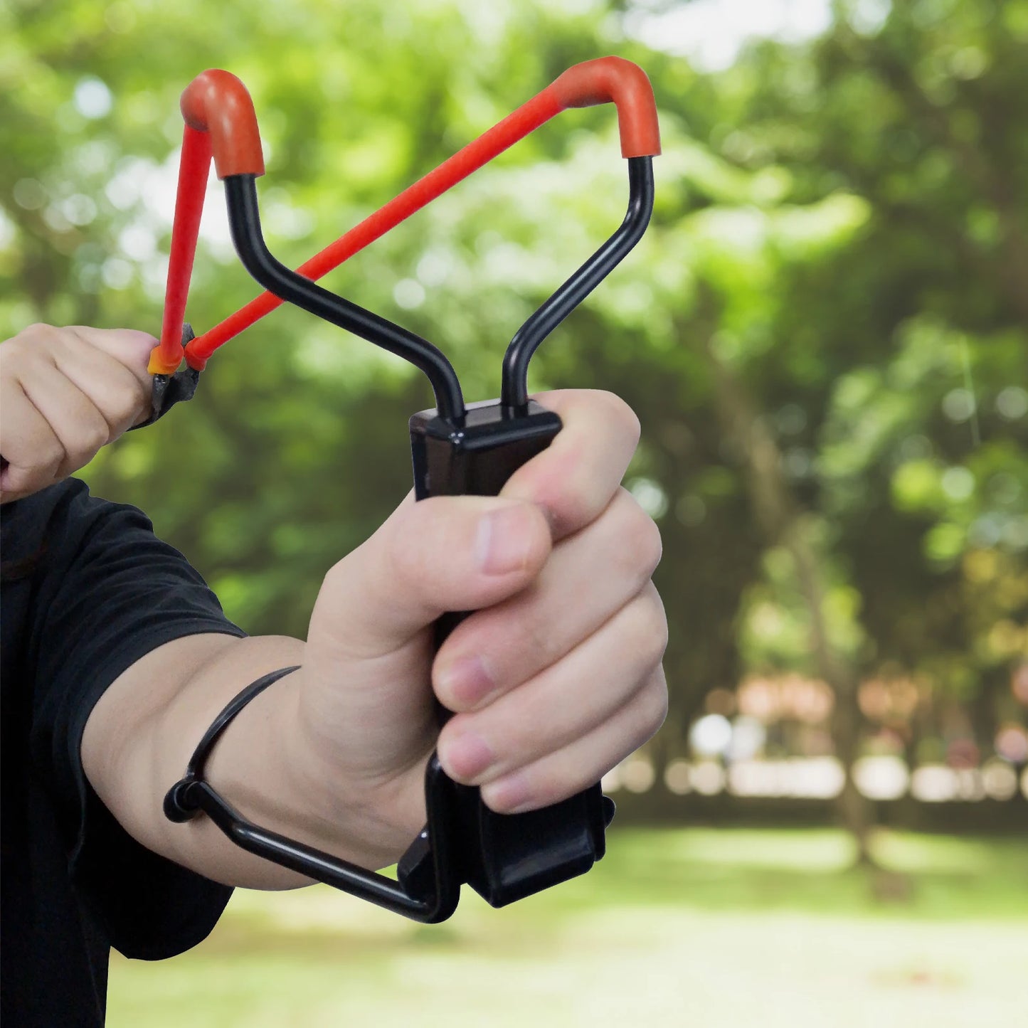 Slingshot for beginners, high stability, high elasticity training slingshot(Simplified version).