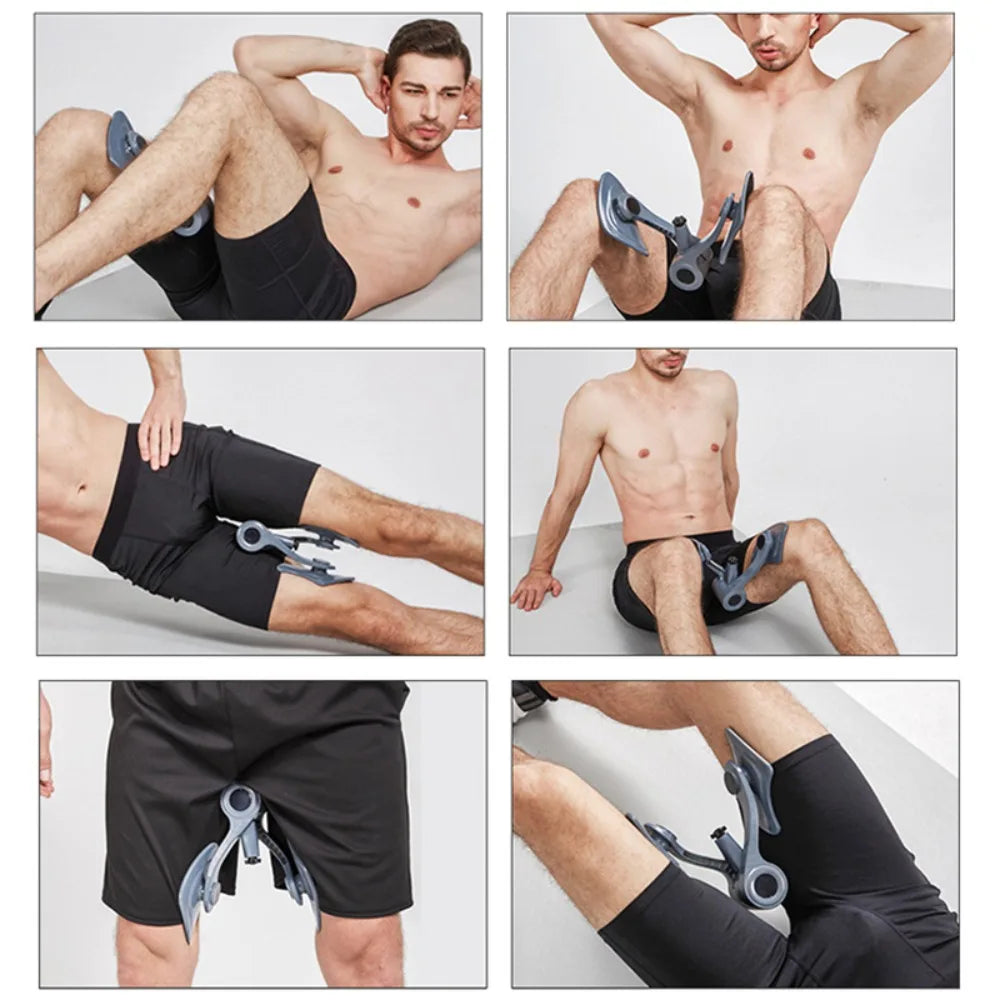 Gym Equipment PP+AVE+Spring PC Muscle Training Black/Blue/Purple/Grey Muscle Repair Use Leg Trainer Hip Lifting Aid Yoga