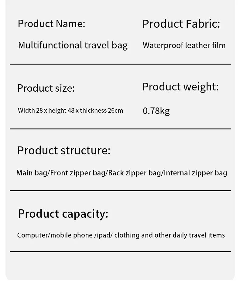 Sports Backpack, Large-Capacity Cylindrical Gym Bag, Unisex Training Bag, Dry and Wet Separation Handbag, Multi-Purpose Water-Repellent Travel Bag, Single Shoulder Crossbody Bag