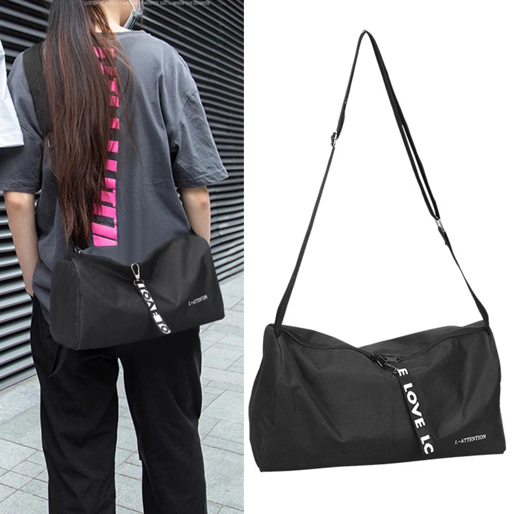 Portable Outdoor Fitness Gym Bags Multifunction Fashion Yoga Sports Tote 600D Nylon Adjustable Strap for Weekend Training