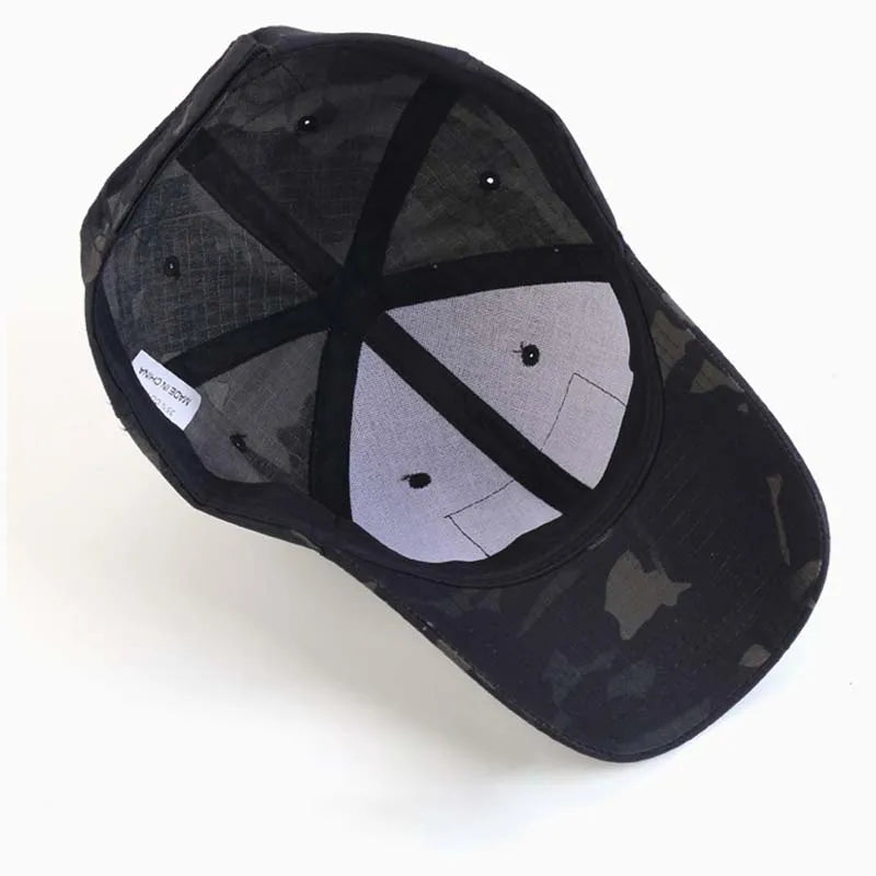 Tactical CP Outdoor camouflage hat Baseball hat Hunting hat Sports hat Bicycle hat Men Women Adult hat Duck tongue hat