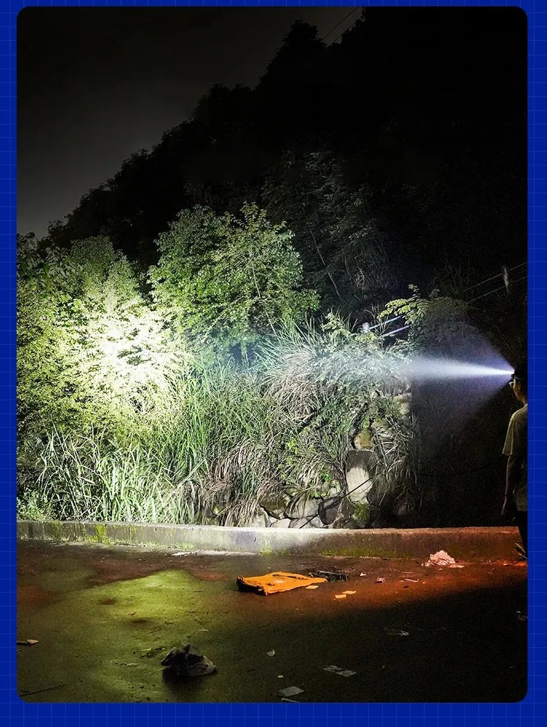 Outdoor Headlamp USB Rechargeable Work Flashlight Multifunctional Head Torch Mini LED Headlight for Camping Fishing Hiking