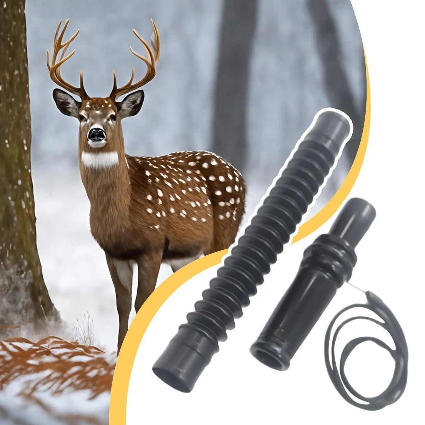 Hunting Gear Deer Calls Deer Grunt Call Hunting Accessories and Gear Portable Hunters Lures with Realistic Vocalizations