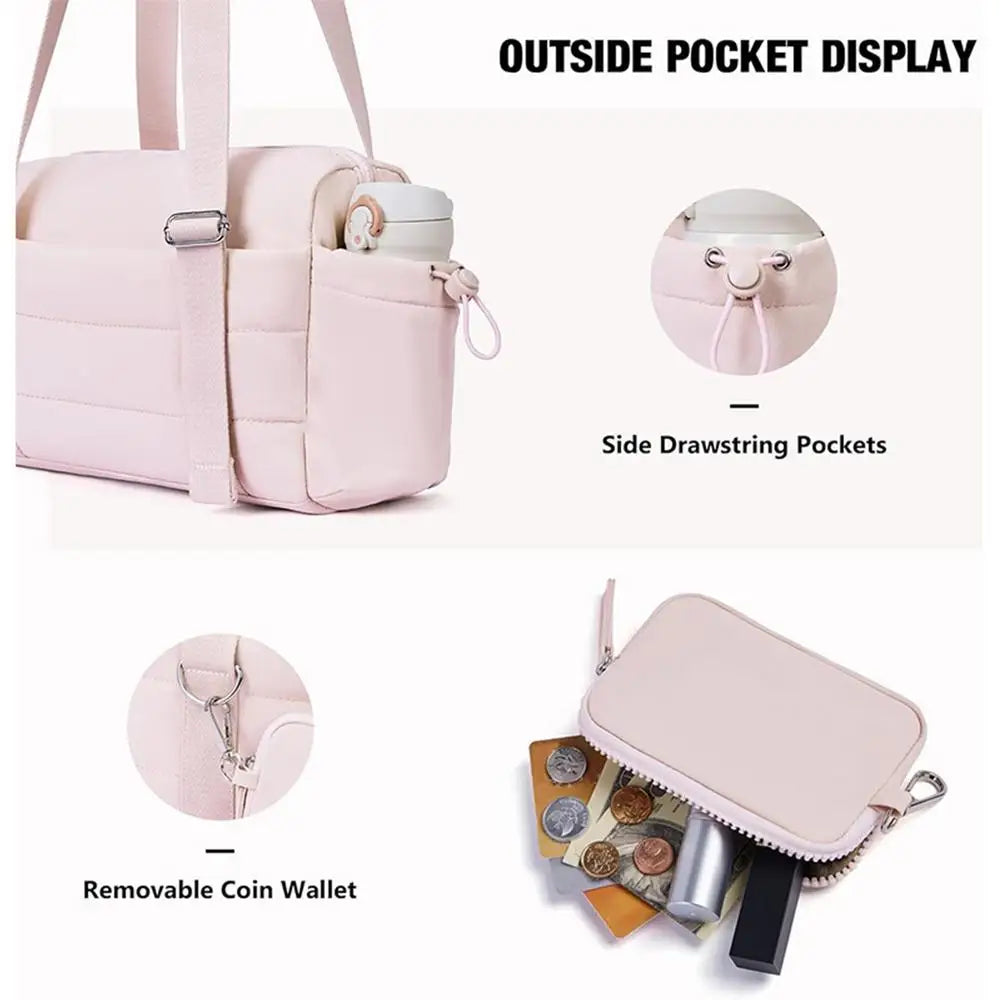 Gym Bag Travel Bag Fitness Tote With Separation For Wet And Dry Travel Duffle Pouch For Swimming Yoga Sports