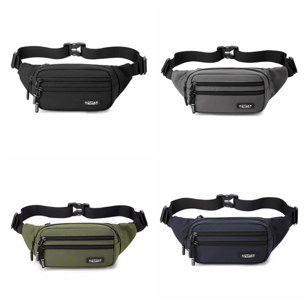 Gym Bag Large Capacity Running Waist Bags Multi-function Lightweight Sports Phone Bag Storage Waterproof Men Chest Bag Men Women