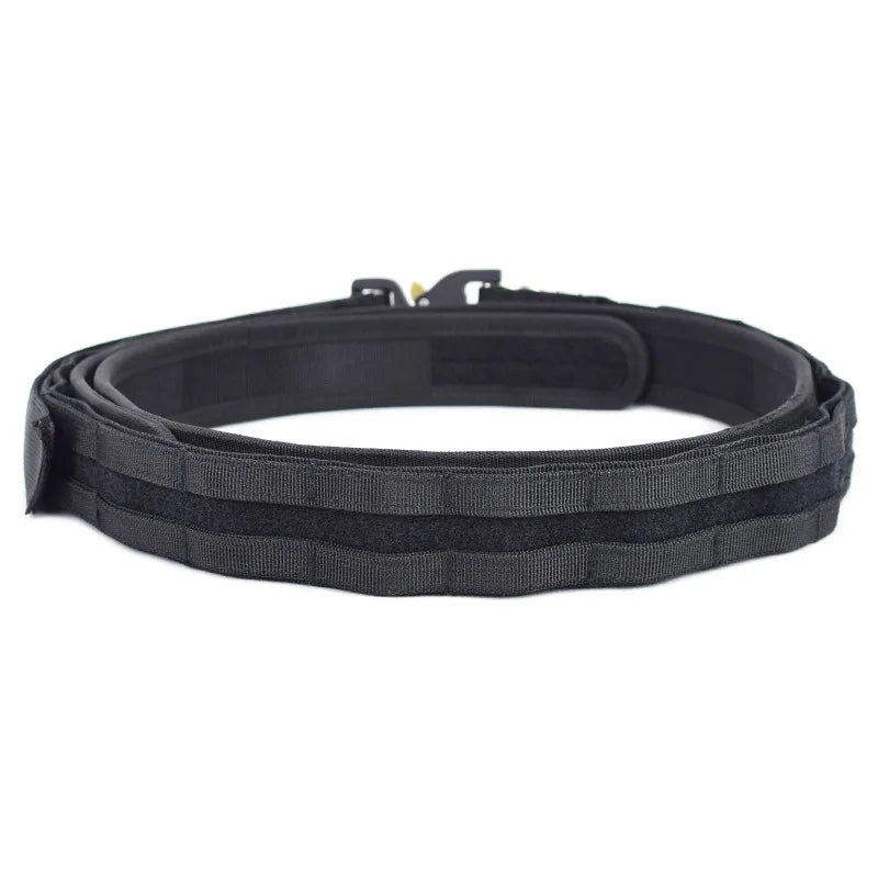 Quick-Release Tactical Belt: Durable, Stylish Braid Design, etal Buckle -Ideal for Outdoor Adventures & Daily Wear