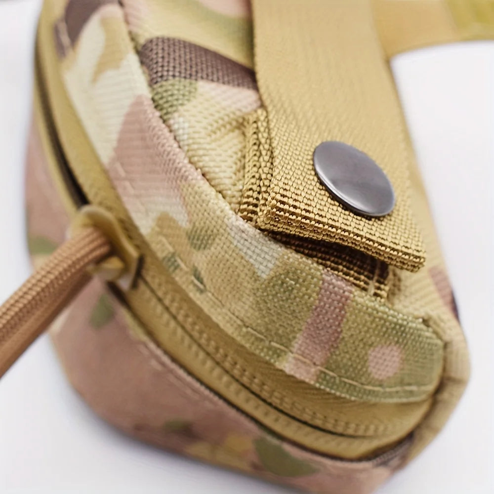 Tactical Fashion Glasses Case for Outdoor Lovers - Durable polyester, black, suitable for hunting and fishing