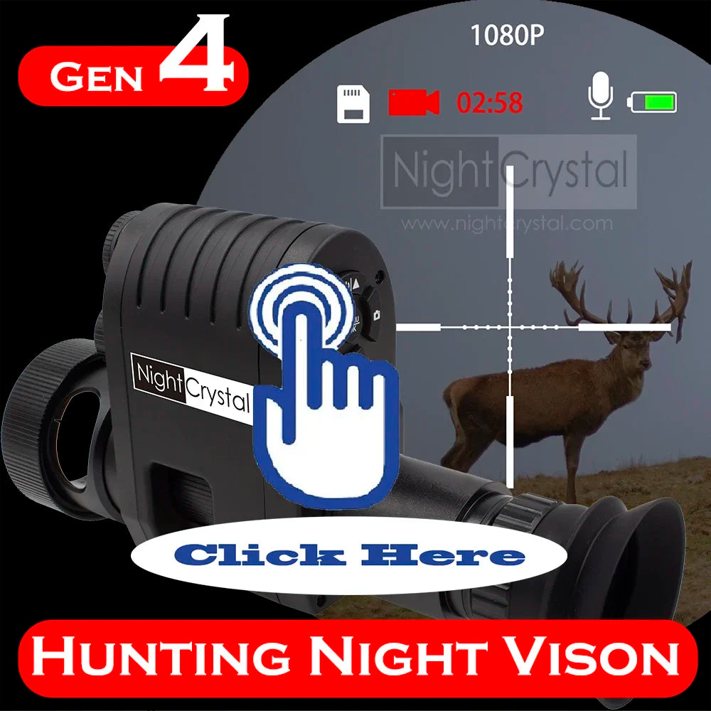 Hunting Night Vision Riflescope, Clip-on Attachment, Monocular, 1080p Video Camera, Thermal Goggle, Red Dot Sight, Laser IR, 850