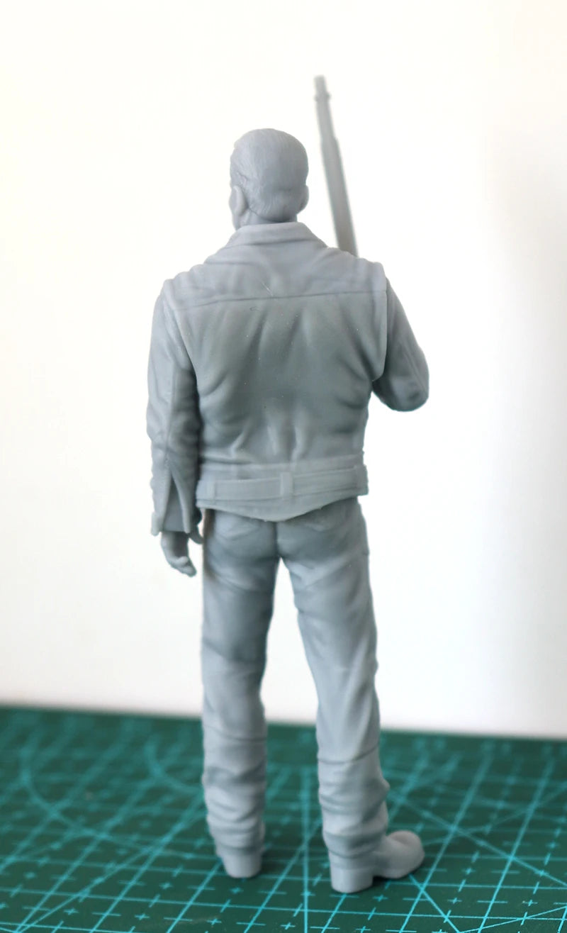 1/24 75mm 1/18 100mm Resin Model Terminator T-800 Figurine Unpainted Unassembled RW-021