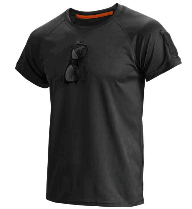 Tactical Cargo Quick Dry Combat T-Shirt Men's Military Army Pullover Outdoor Hunting Camping Climbing Trekking Hiking Shirts