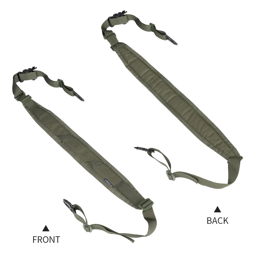 IDOGEAR Tactical R-ifle Sling Slingster 2 Point Hunting Quick Pull Ranger Green 3428