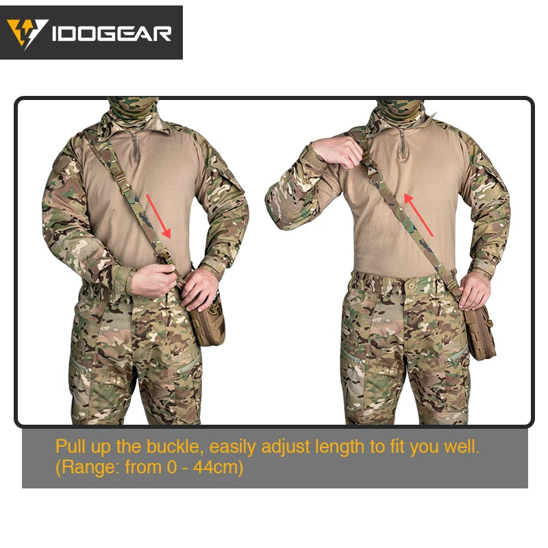 IDOGEAR Tactical R-ifle Sling Slingster 2 Point Hunting Quick Pull Ranger Green 3428