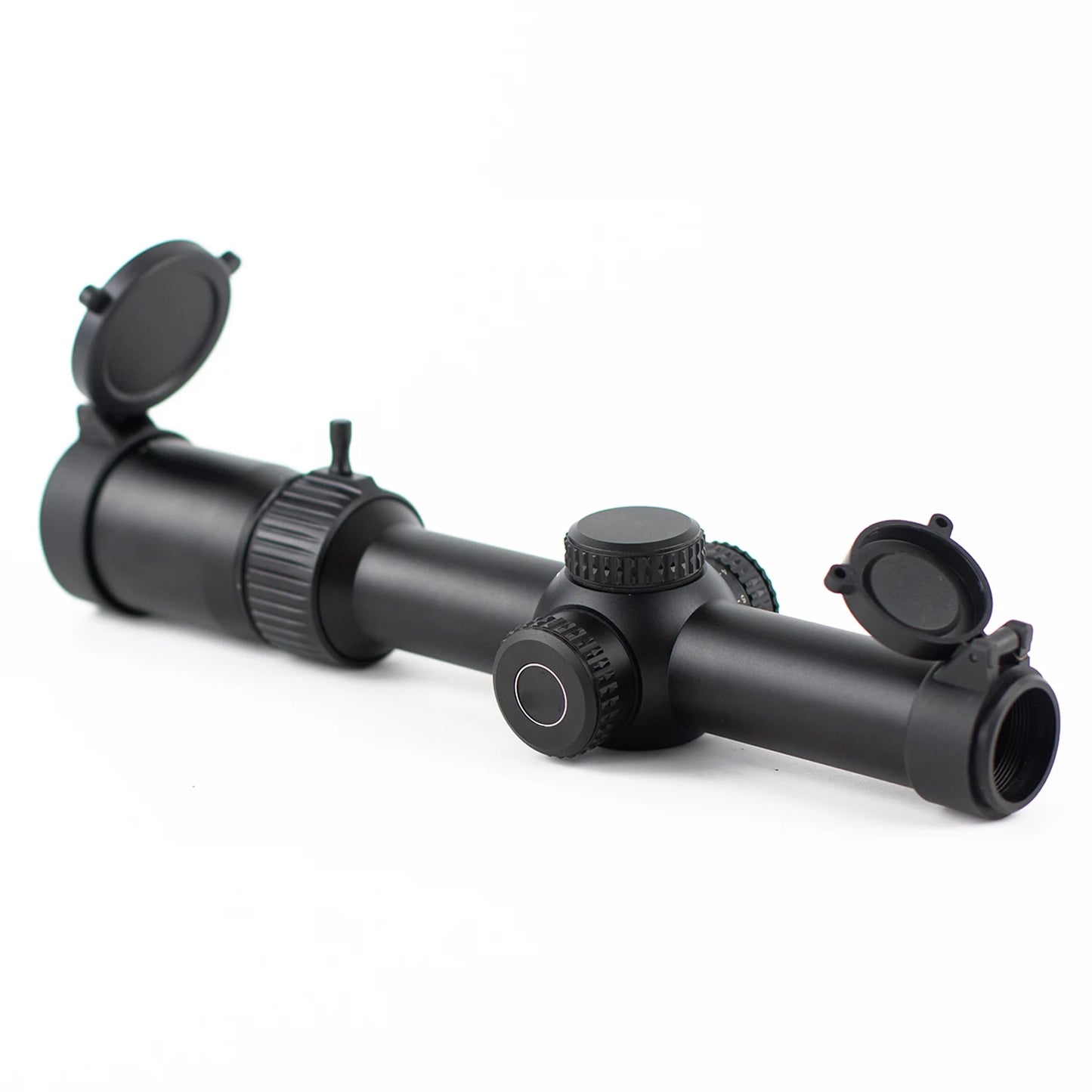 Tactical S6 1-6x24 SFP Riflescope Lock Reset Hunting With Red&Green Illumination Wide Field of View Design For AR 15 .223 5.56