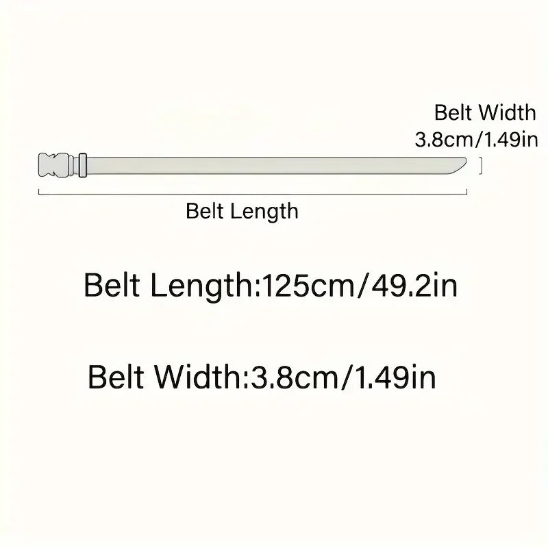 Tactical Waist Belt - Durable Automatic Buckle, Perfect for Outdoor Adventures, Unisex Accessories for Men and Women