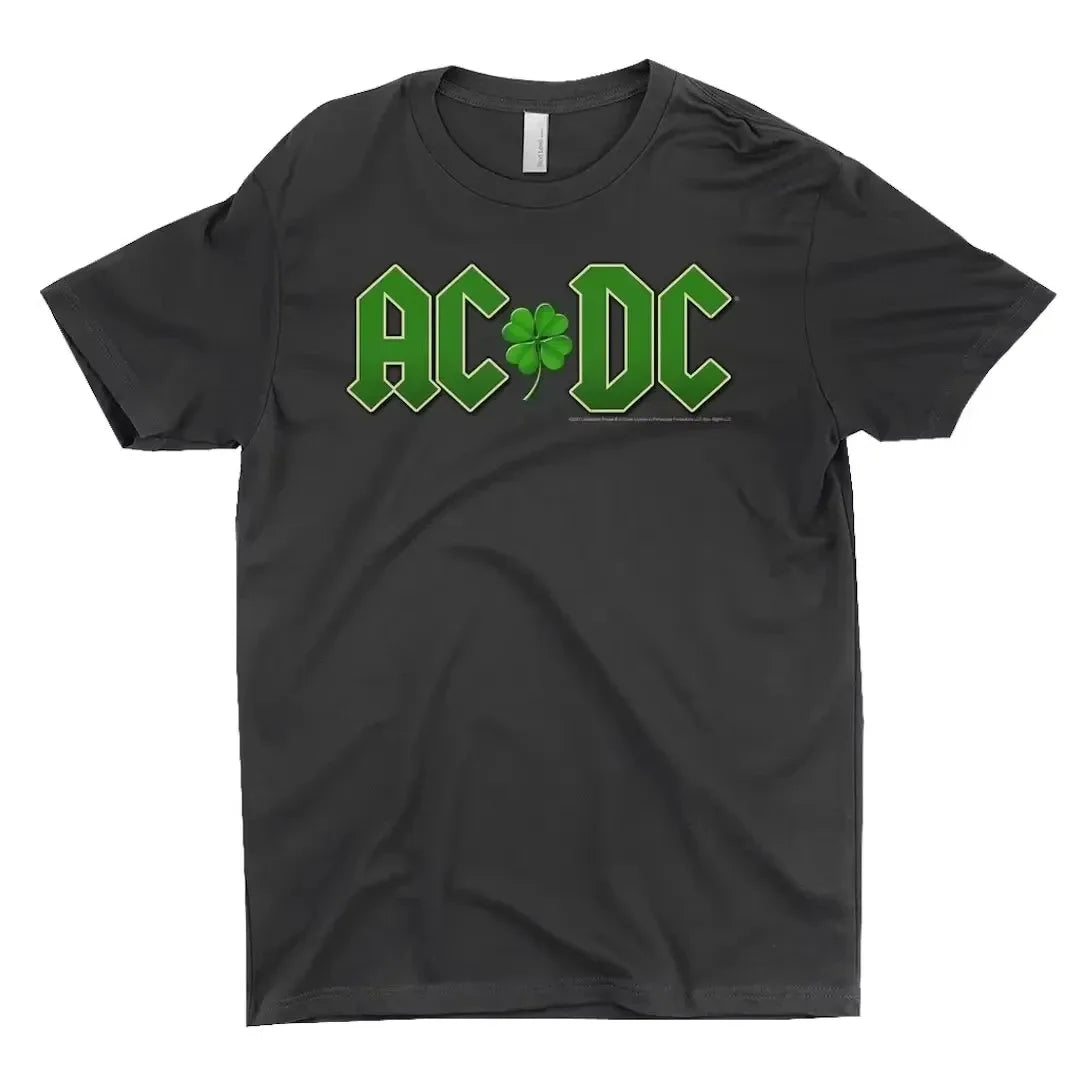 Letter ACDC Printing Summer Women T-Shirt Rock Band Graphic Clothing Men Fashion Tops Tees Female Casual Streetwear