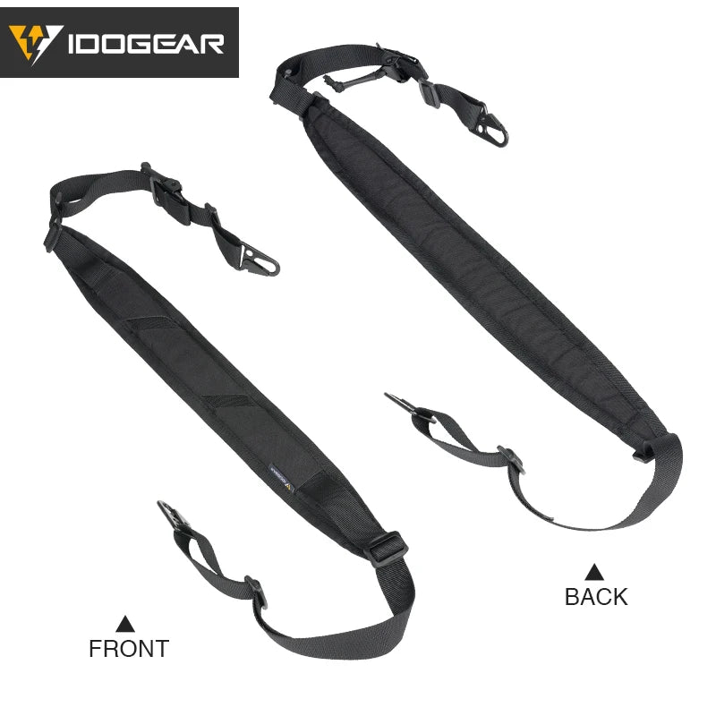 IDOGEAR Tactical R-ifle Sling Slingster 2 Point Hunting Quick Pull Ranger Green 3428