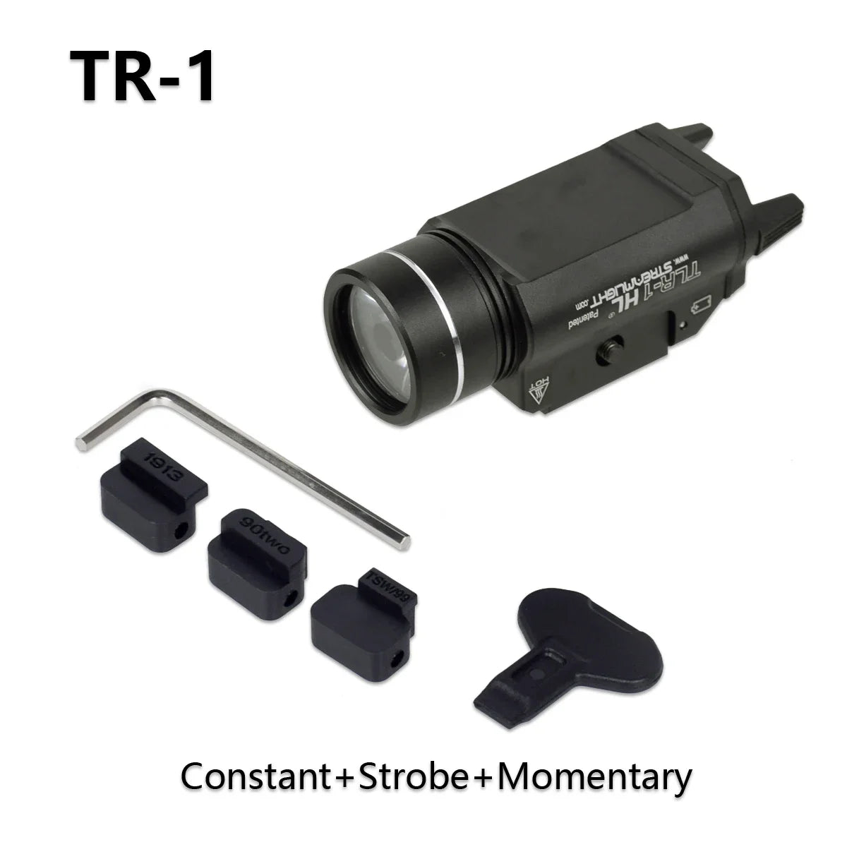 Tactical TLR-1 TLR-7 Weapon Gun Flashlight Metal 1000 Lumens TLR7 LED Strobe Light 20mm Glock 17 Airsoft Rifle TLR1 Scout Torch