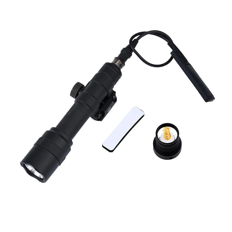 Tactical Surefir M600 M600B Flashlight Airsoft Rifle Flashlight Pistol Light Torch AR15 Hunting Weapon Gun light Pictinny Rail