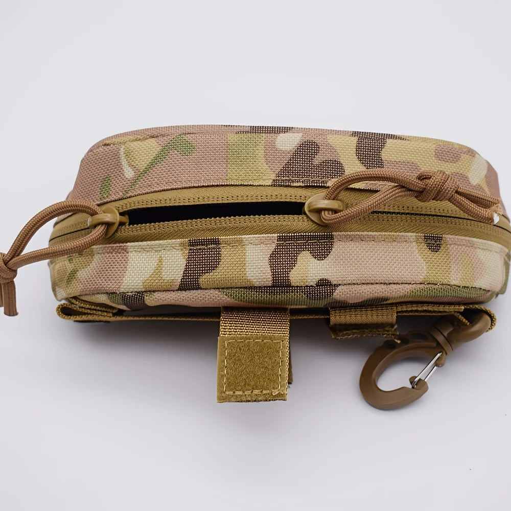 Tactical Fashion Glasses Case for Outdoor Lovers - Durable polyester, black, suitable for hunting and fishing